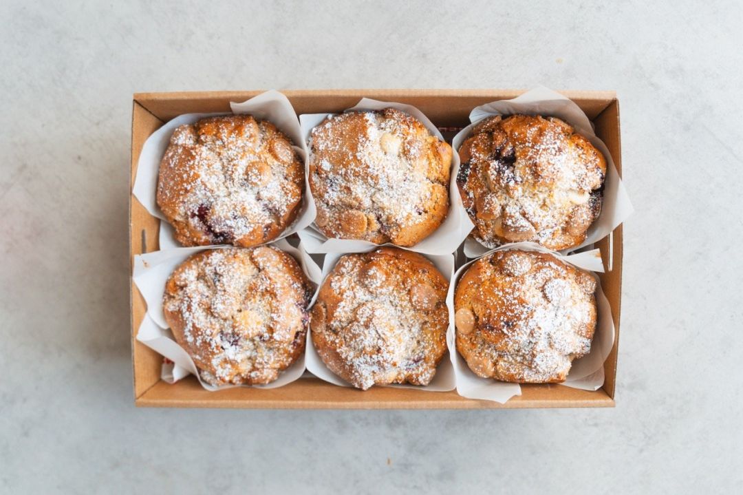 Sweet Muffin - Raspberry & White Chocolate