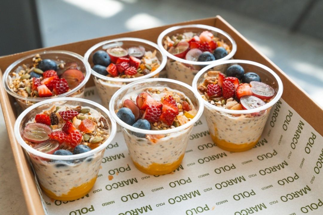 Mini Breakfast Pot - Mango Overnight Oats (DF, VG)