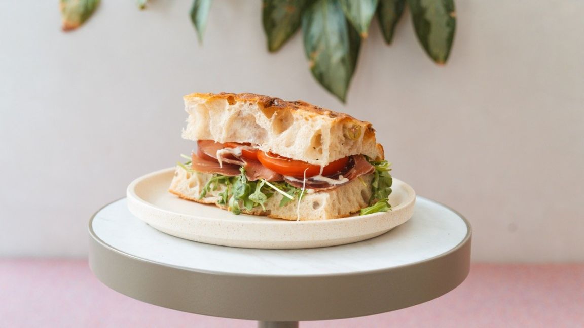 Mortadella & Pistachio Focaccia