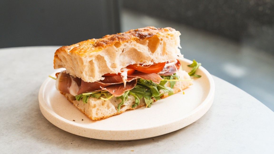 Mortadella & Pistachio Focaccia