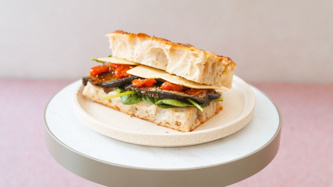 Roasted Vegetable Focaccia