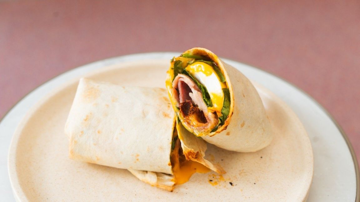 Bacon & Egg Breakfast Wrap
