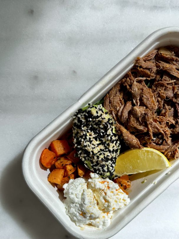 High Protein Beef Brisket Bowl