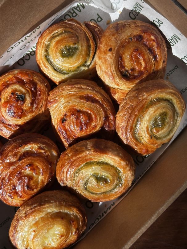 Mixed Selection of Mini Pastries - Savoury (V)