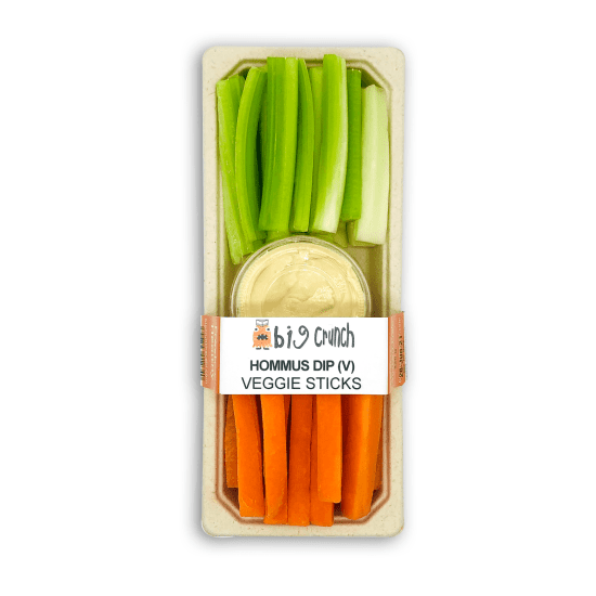Hommus + Veggie Sticks
