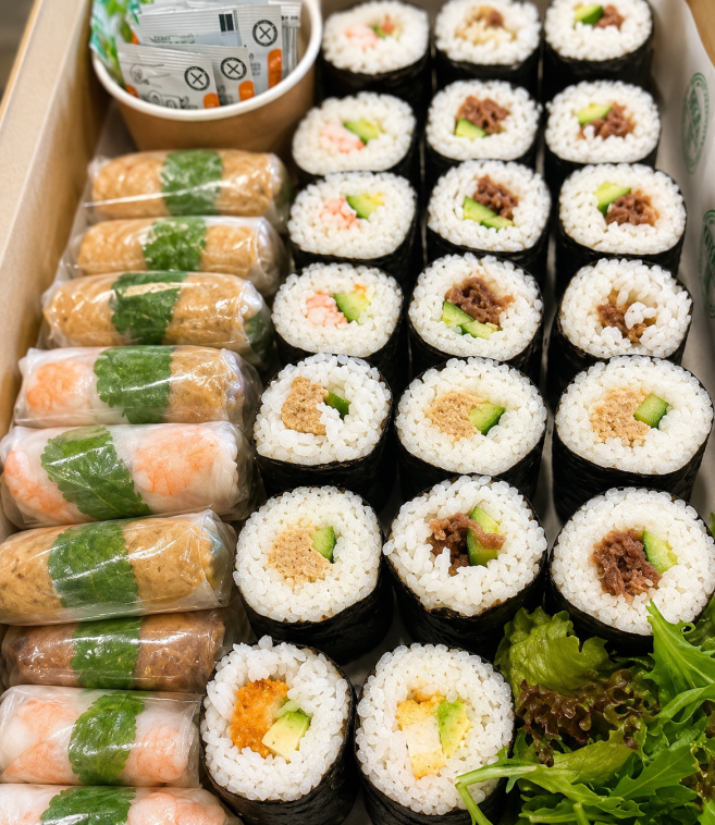 Sushi & Rice Paper Platter