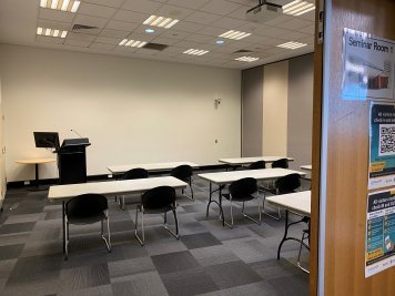 Seminar Room 1 - classroom style