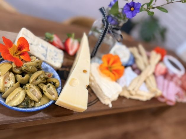 Charcuterie & Cheese Grazing Board (Serves Up to 10 Guests)
