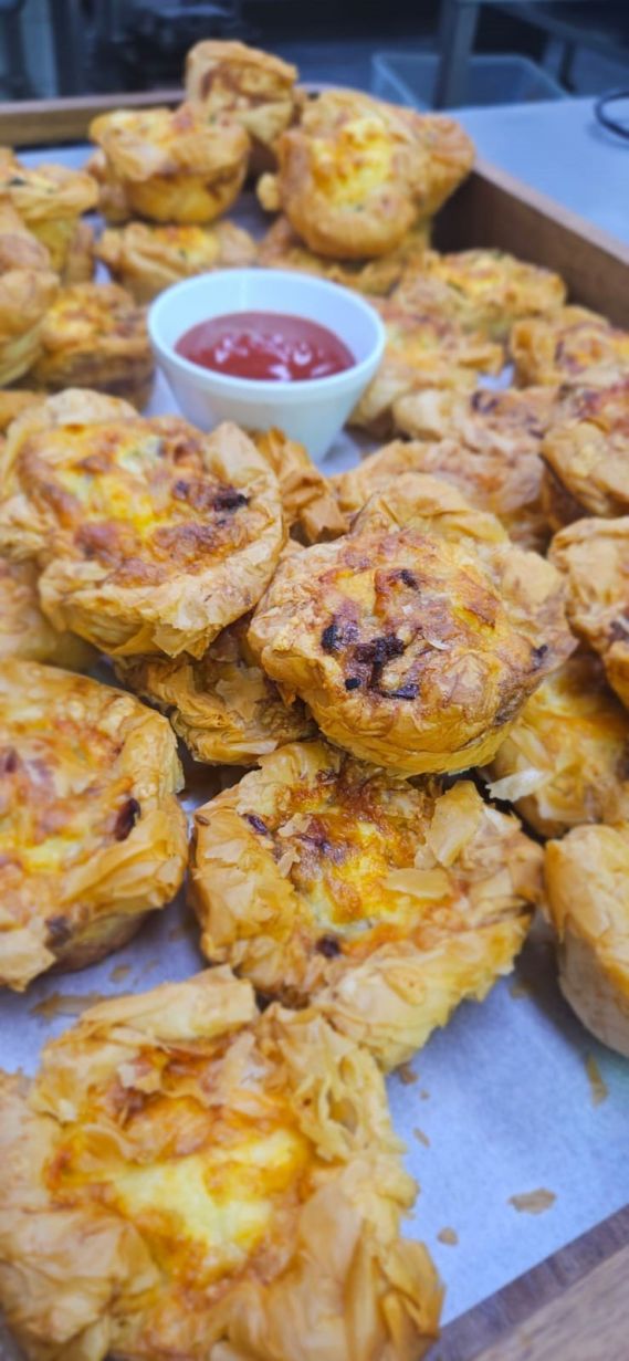 Filo Savoury Tartlets and Mini Quiches