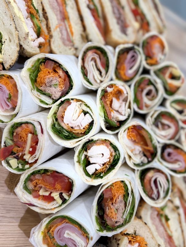 Variety of Filled Wraps per person