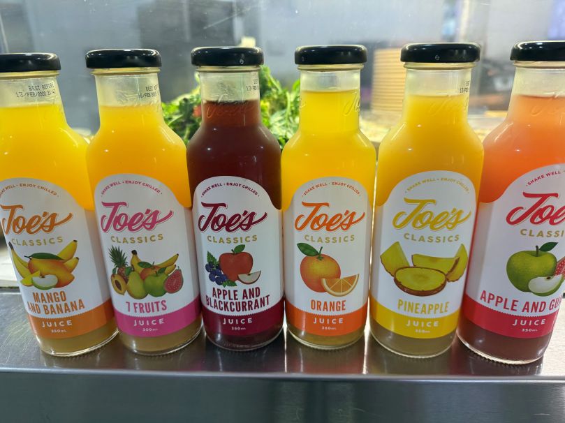 Glass Bottled Juice