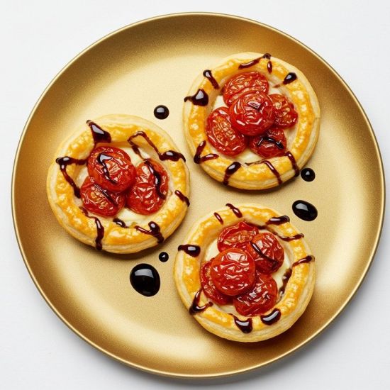 Caramelised Tomato and Balsamic Tart