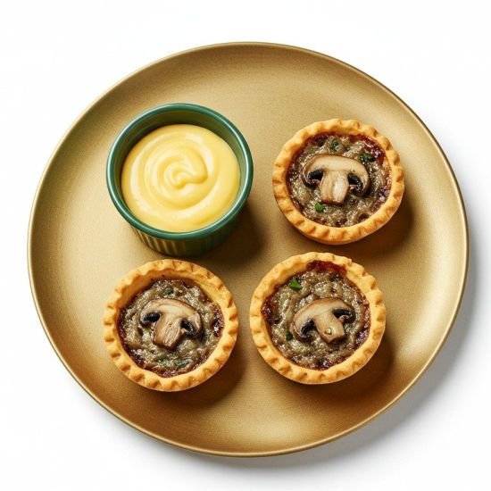 Individual Truffled Mushroom Pie