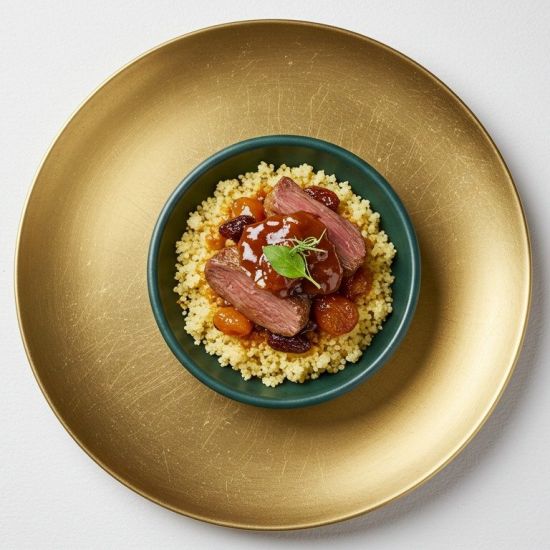 Slow Braised Lamb Shoulder and Cous Cous