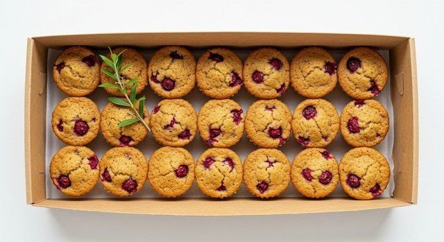 Mini Rye Berries Muffin