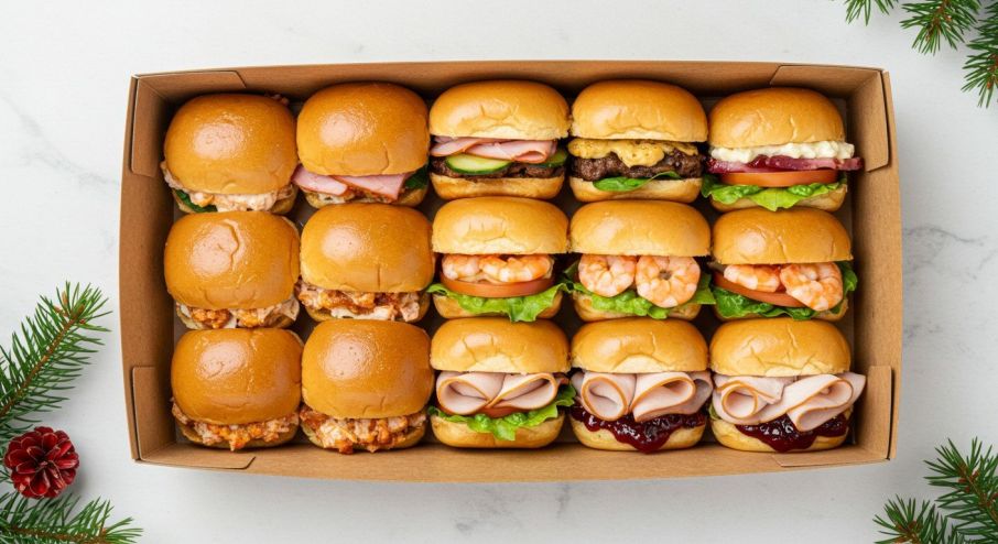 Rudolph's Christmas Cold Slider Platter