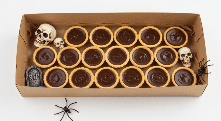 Graveyard Ganache Tarts