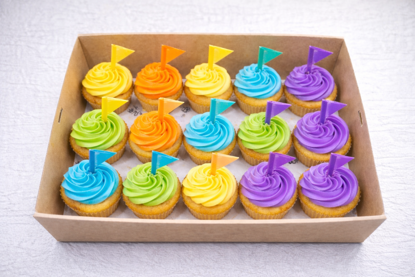 Colour Pop Cupcakes