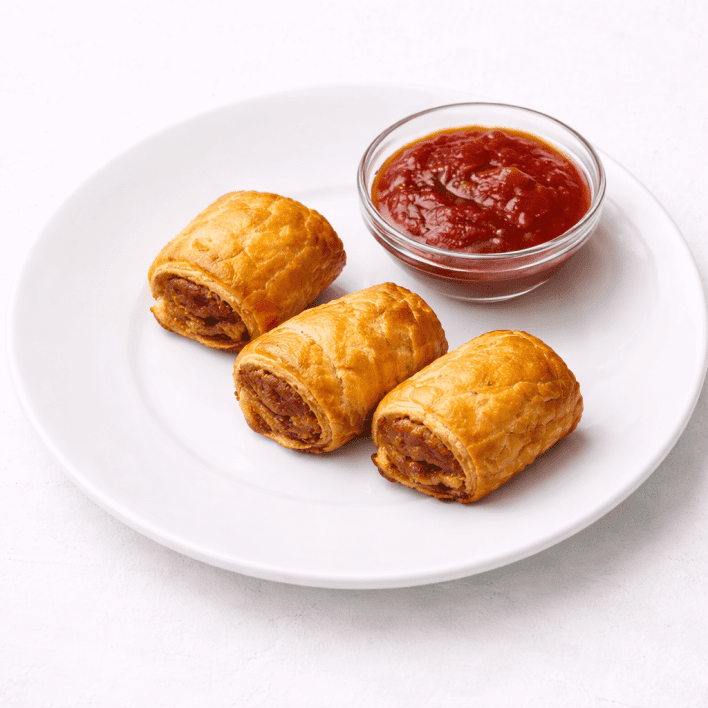 Beef Sausage Rolls (Gluten Free, Dairy Free, Egg Free)