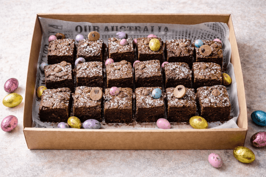 Salted Caramel Gluten Free Brownies