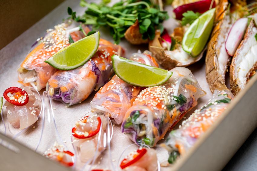 Fresh Rice Paper Rolls