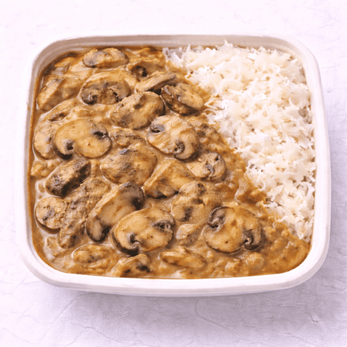 Creamy Mushroom Stroganoff