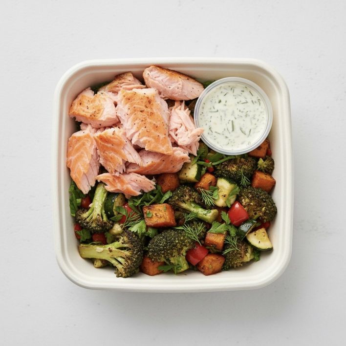 Ocean Trout & Roast Veg
