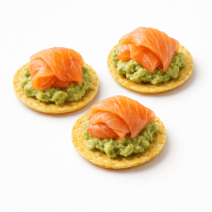 Crispy Salmon Avocado Ceviche