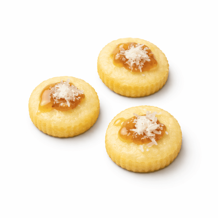 Parmesan Polenta with Hot Honey