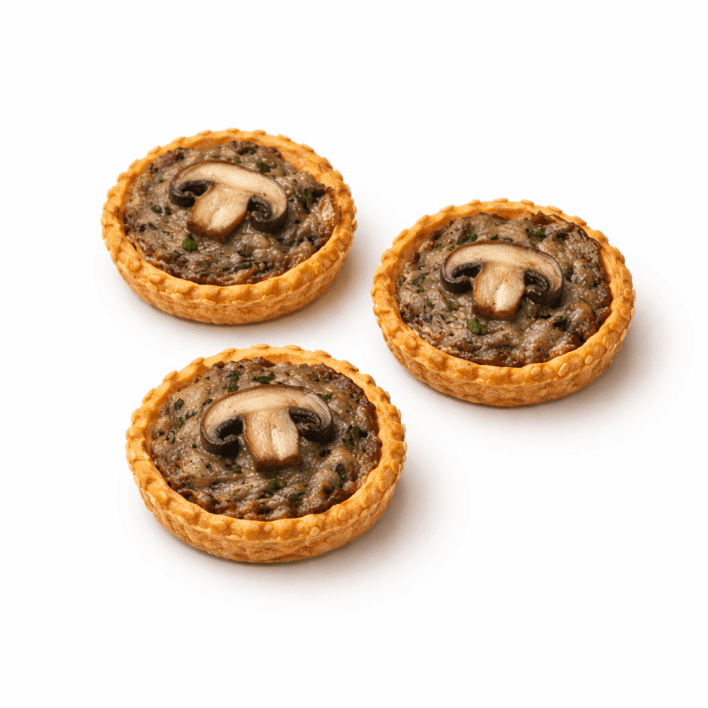 Individual Truffled Mushroom Pie