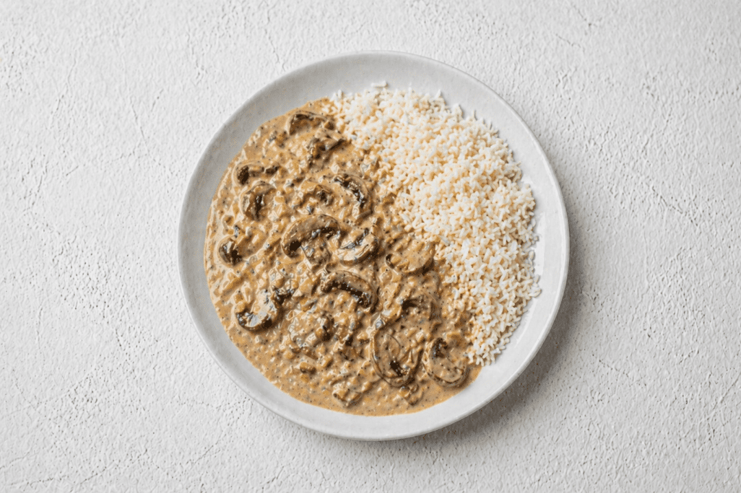 Creamy Mushroom Stroganoff