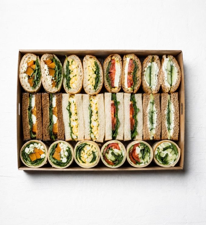 Vegetarian Sandwich Platter (20 Pieces) 