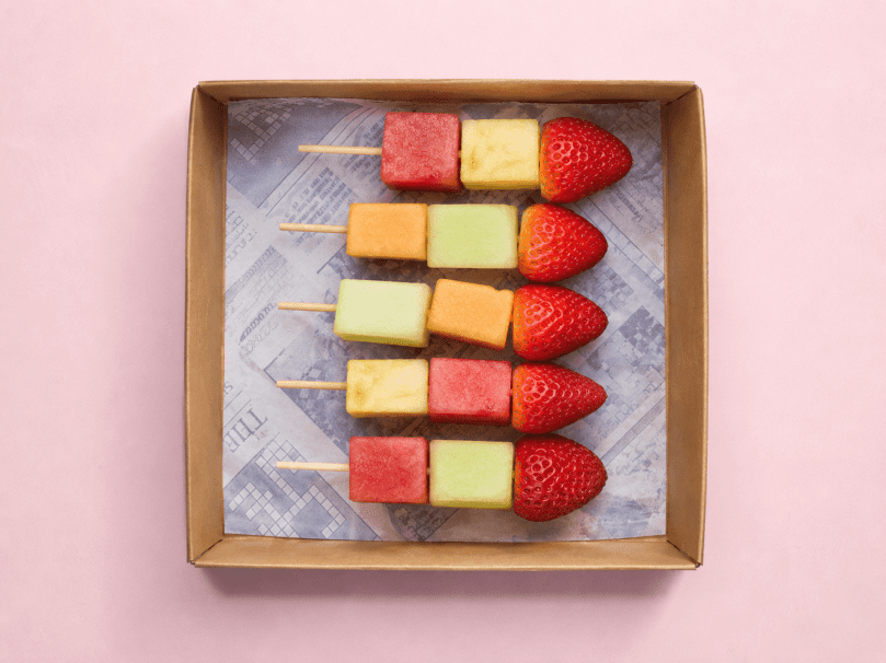 Fruit Skewers- 3 pieces fruit per skewer