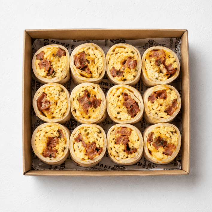 Breakfast  wrap, Egg, Bacon Cheese
