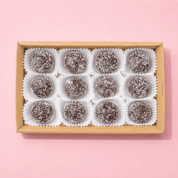 Bliss Date Balls Mint, Raspberry 