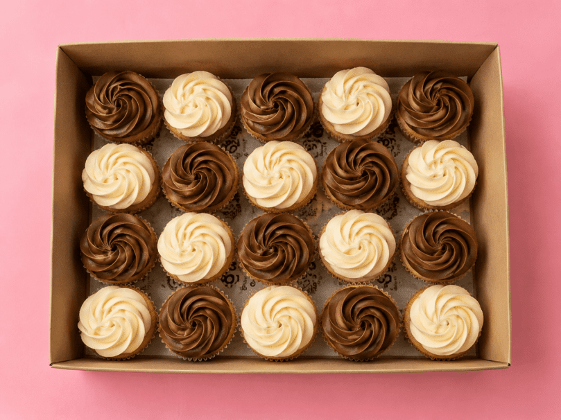 Cupcakes Chocolate & Vanilla 
