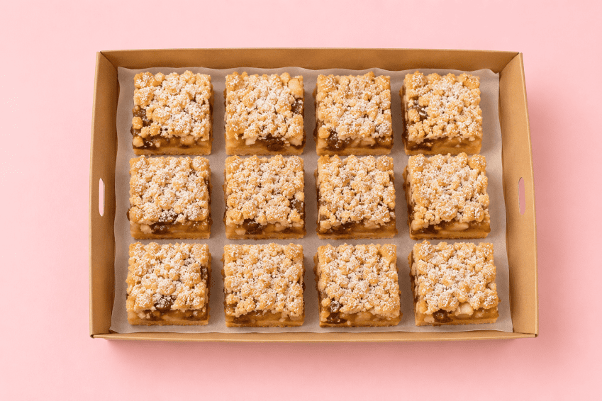 Apple Crumble Tea Cake 