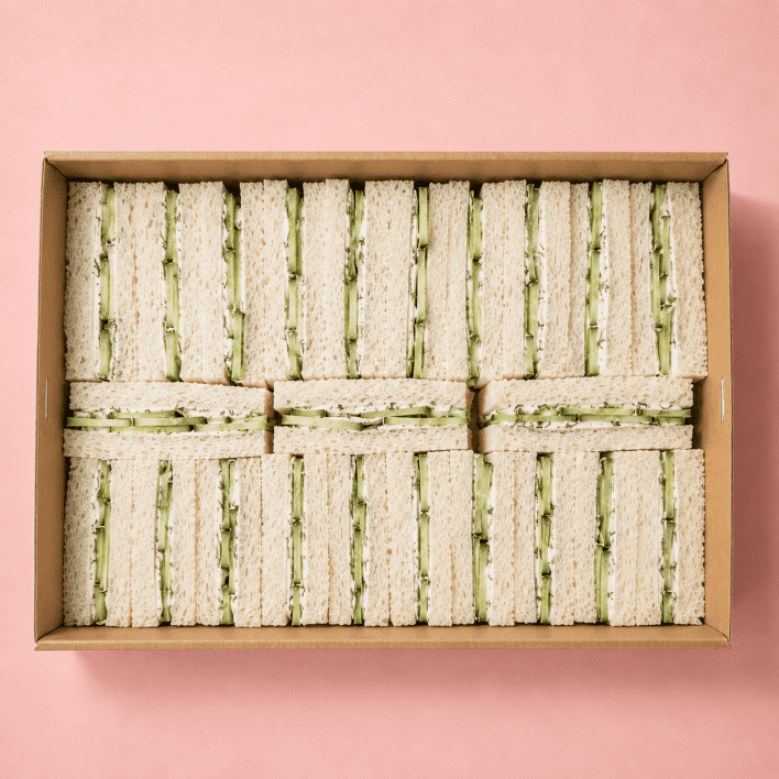 Cucumber Cream Cheese, Dill, Fingers 