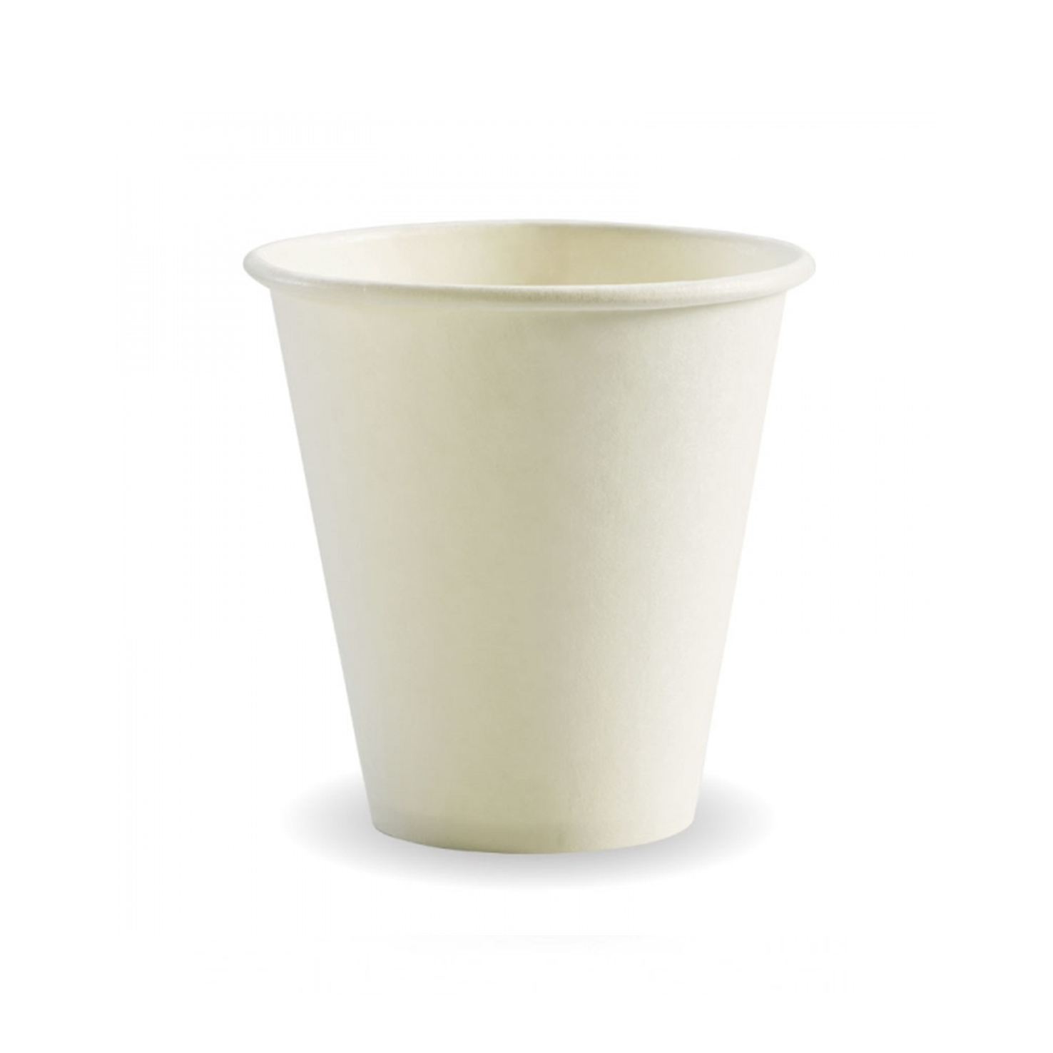 BioPak 90mm Single Wall Cups - 8oz, 12oz, 16oz | White, Art Series