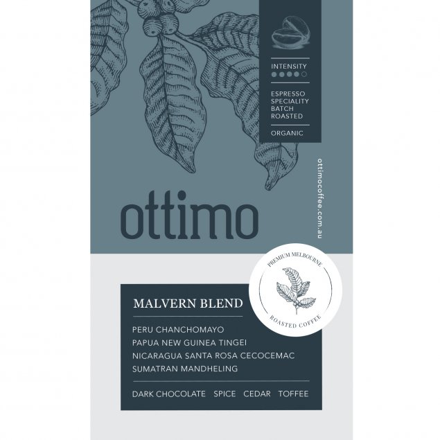 Malvern Blend.                Intensity 4|5