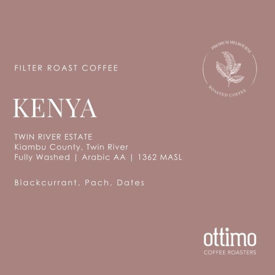 Twin River, Kenya. Filter Roast 200g