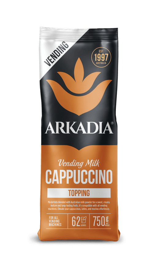 Arkadia Vending Milk Cappuccino Topping (Carton, 10 bags)