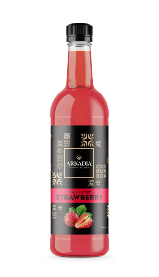 Arkadia Strawberry Syrup 750ml (Walker's)