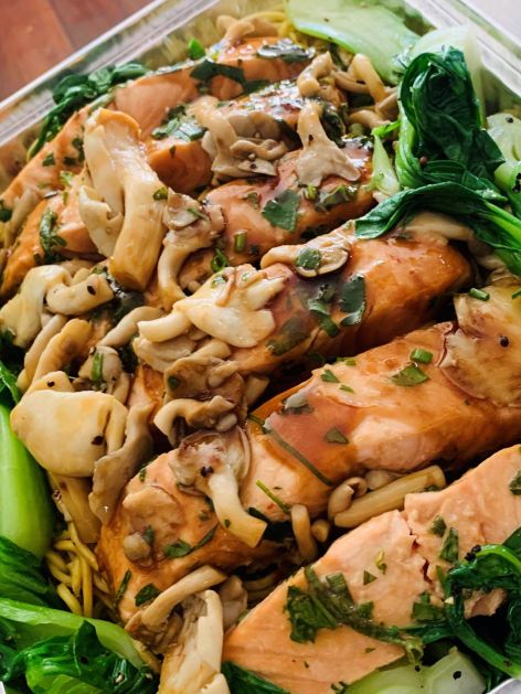 Honey, Soy & Sesame Salmon Fillets