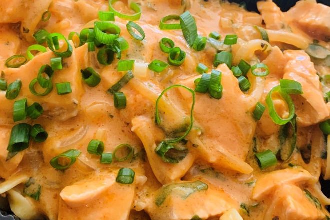 Tasmanian salmon pasta