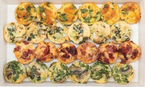 Mini frittata Selection - (24 pieces)
