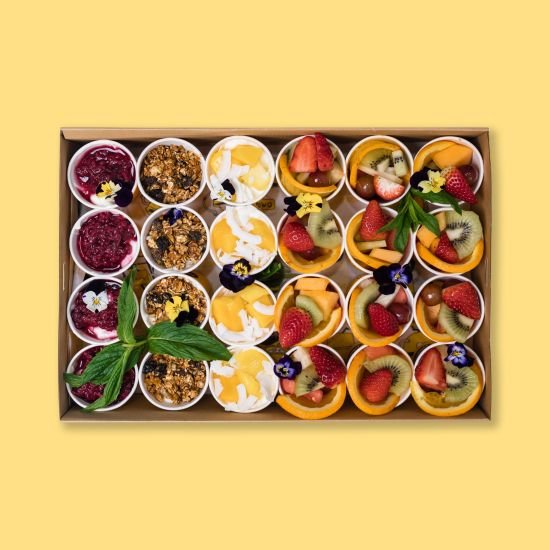 Mini Yoghurt & Fruit Cups