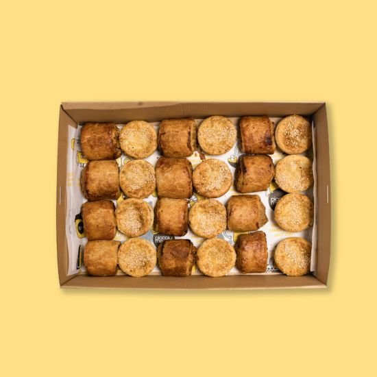 Mini Pies & Rolls Box