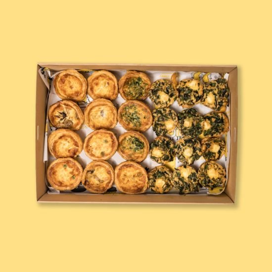 Mini Quiches & Frittata Box