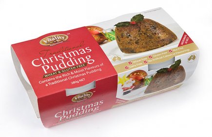 Vitality Traditional Christmas Pudding* 2x140g